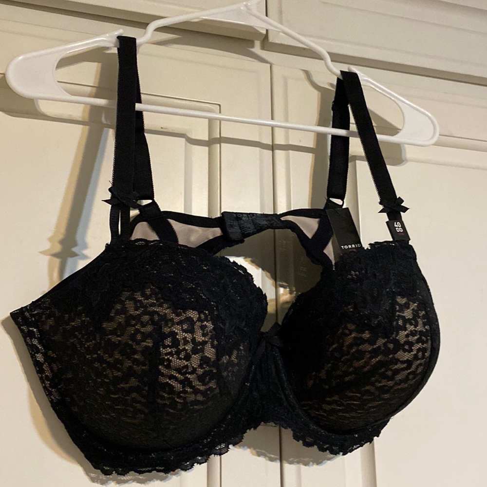 Sexy lace black bra